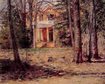 セオドア・ロビンソン Painting - バージニアの家 セオドア・ロビンソン